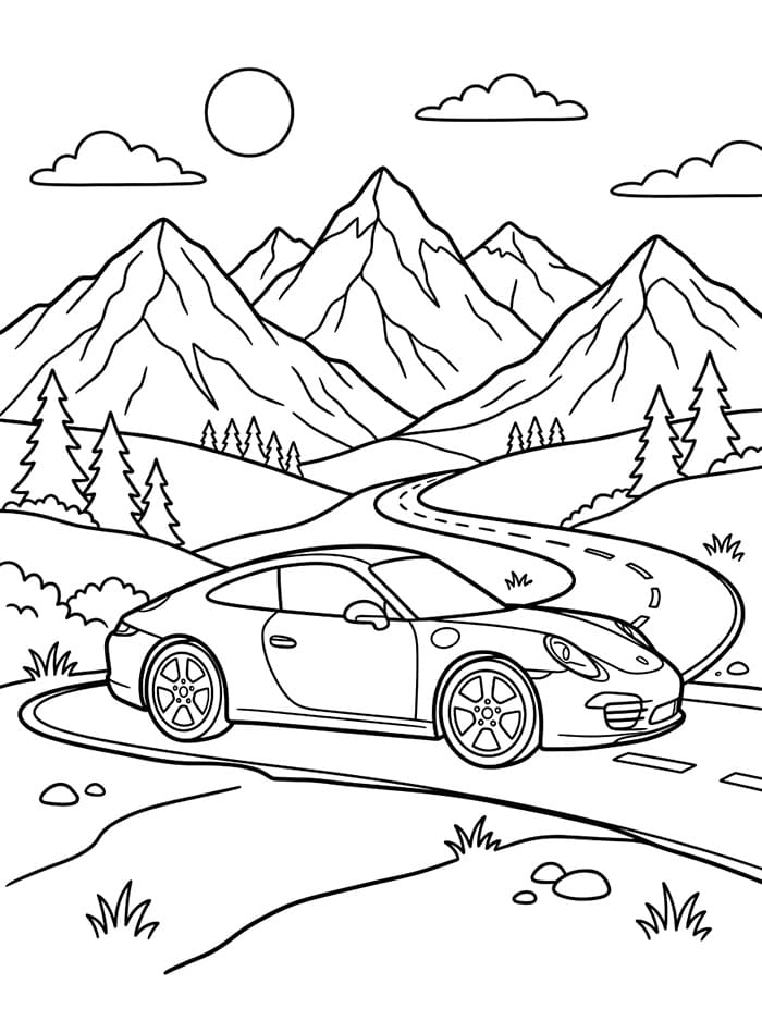Ingyenes Porsche Nyomtatható