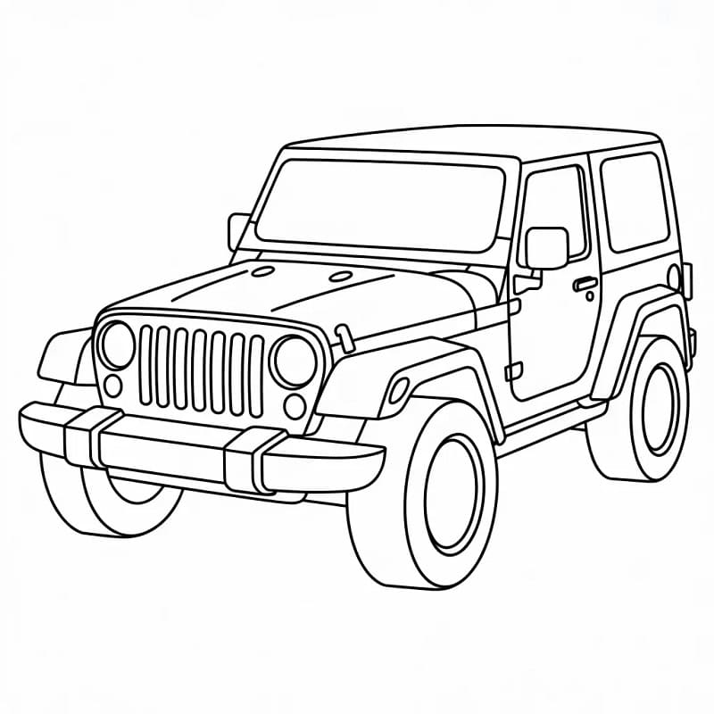 Jeep Nyomtatható Kép