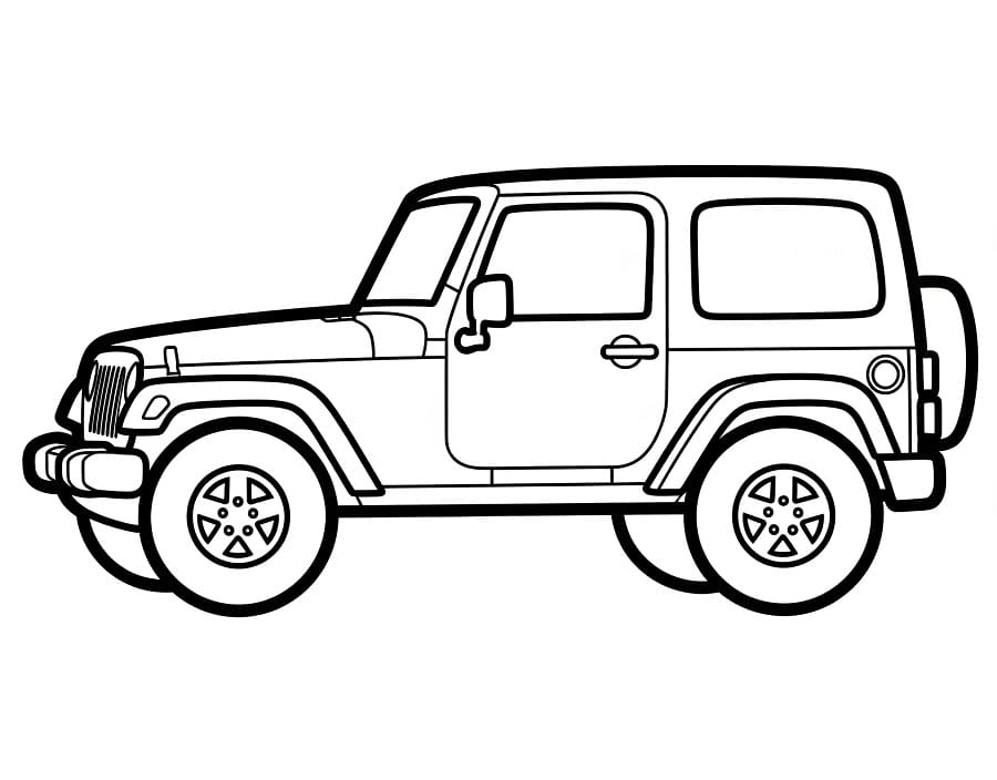 Jeep Nyomtatható