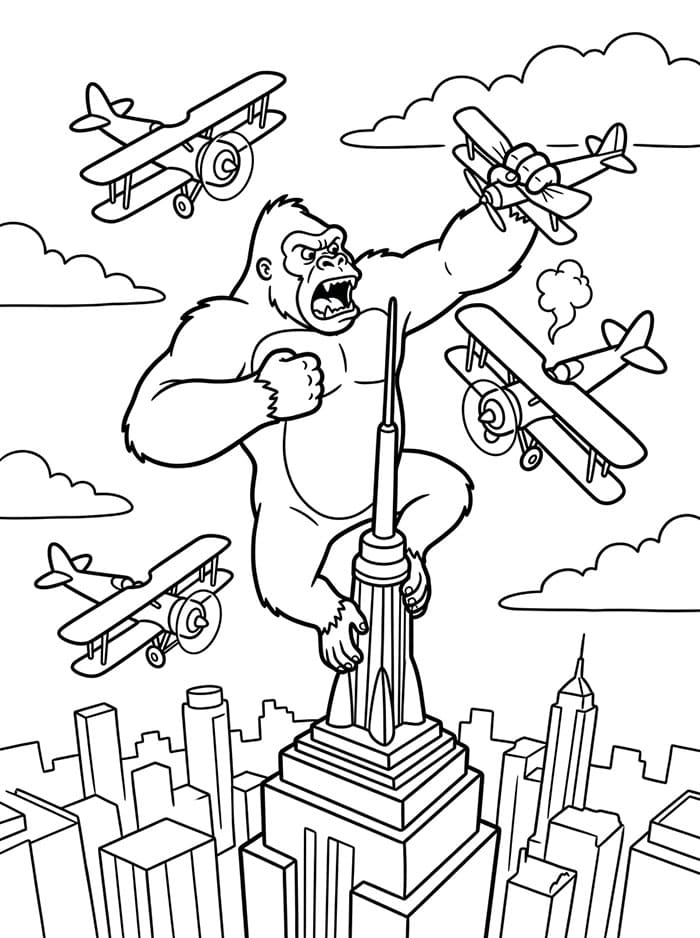 King Kong Ingyenes Nyomtatható