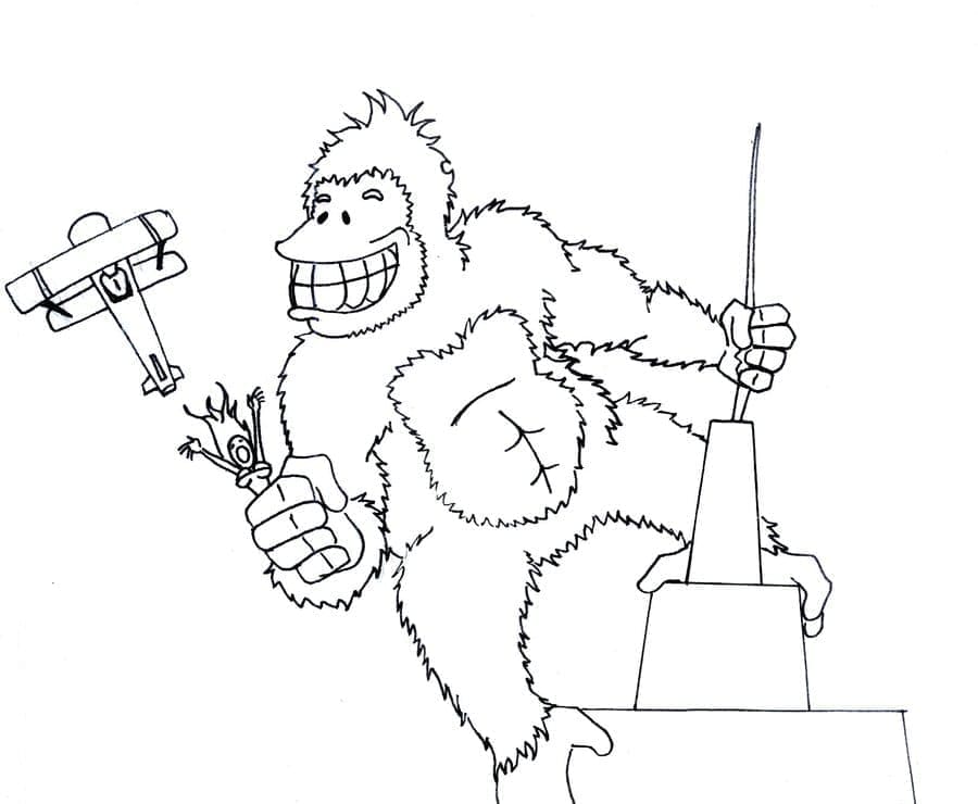 King Kong Nyomtatható Kép