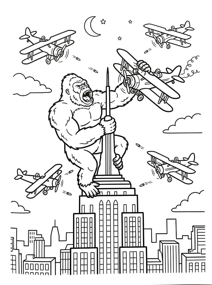 King Kong Nyomtatható