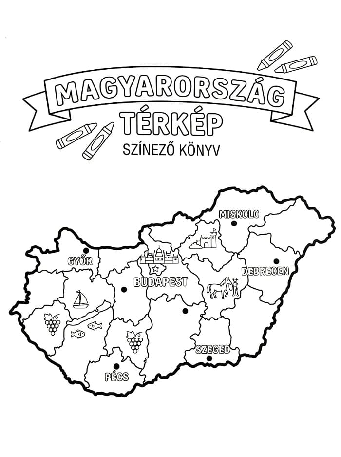Magyarország Térképe Nyomtatható