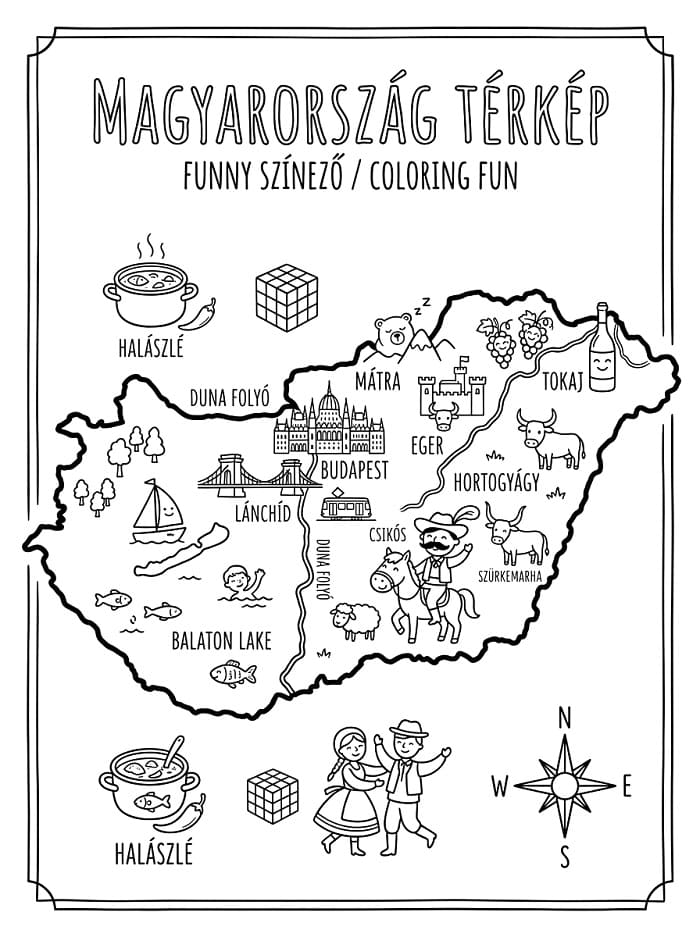 Nyomtat Magyarország Térképét