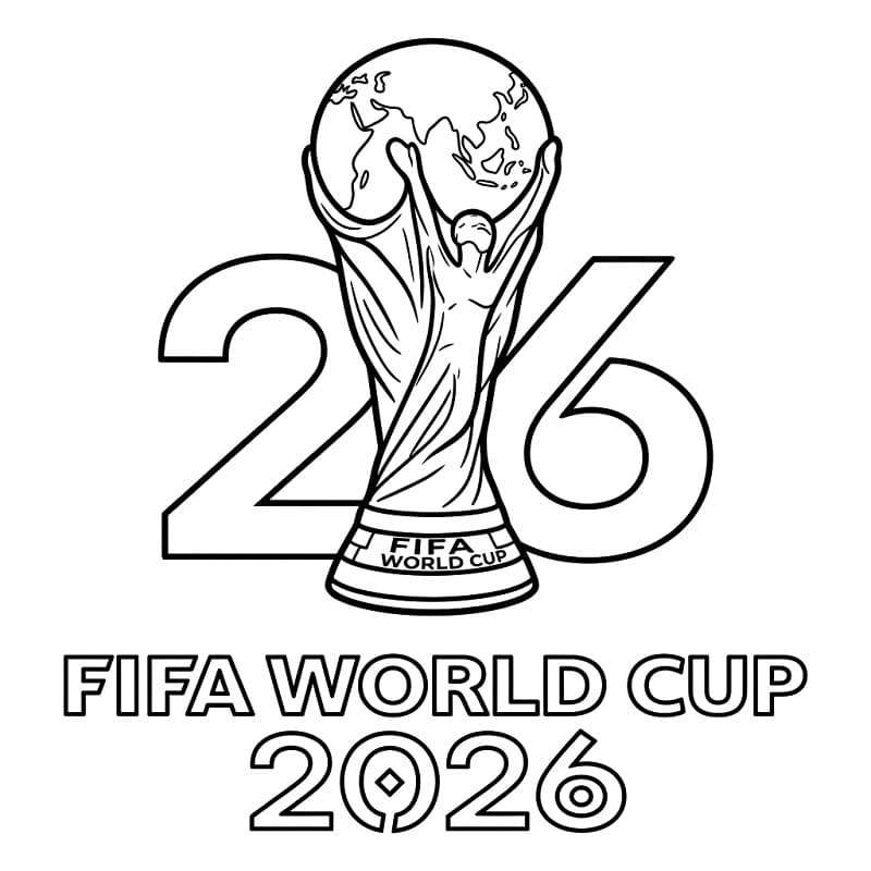 Nyomtatható 2026-os Világbajnokság Kép