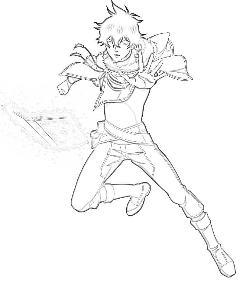 Nyomtatható Black Clover Kép