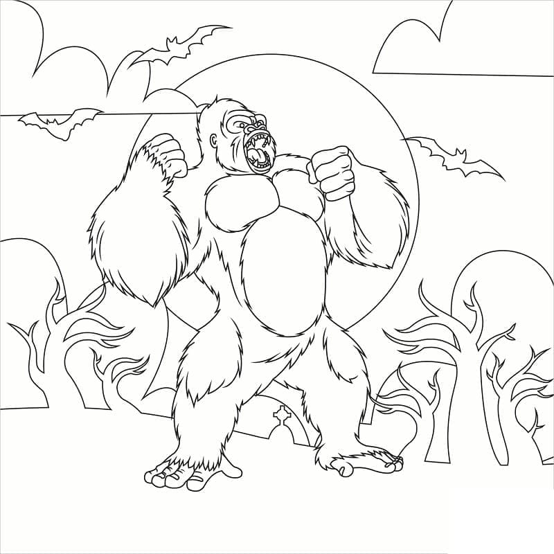 Nyomtatható Ingyenes King Kong