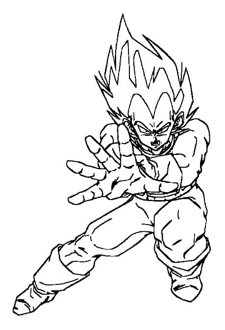 Nyomtatható Ingyenes Vegeta
