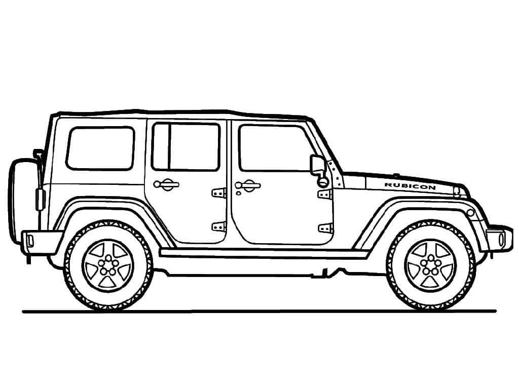Nyomtatható Jeep Gyerekeknek