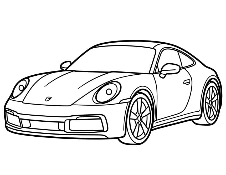 Nyomtatható Porsche