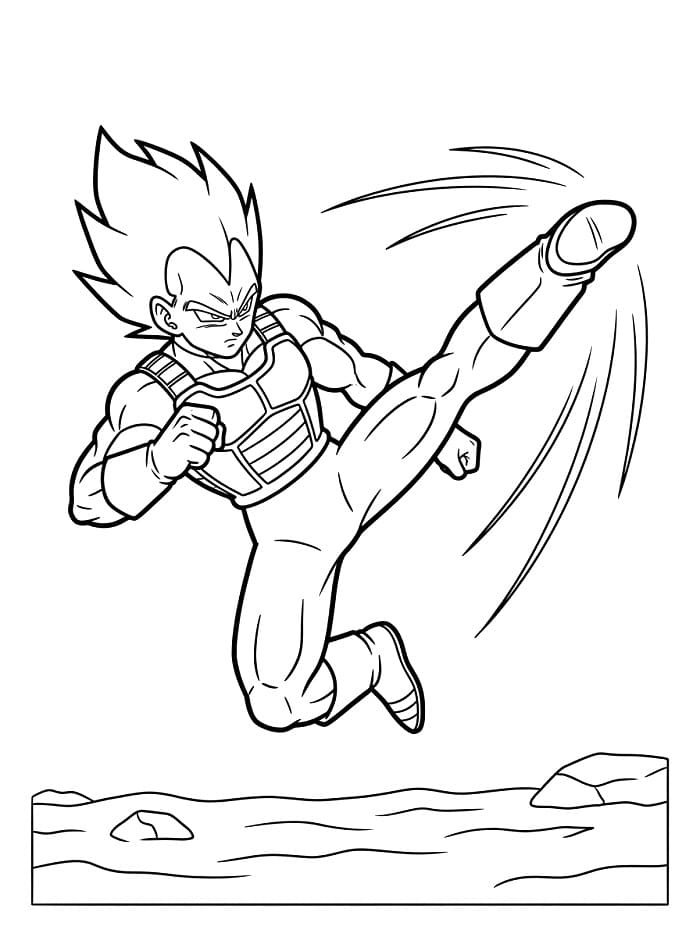 Nyomtatható Vegeta