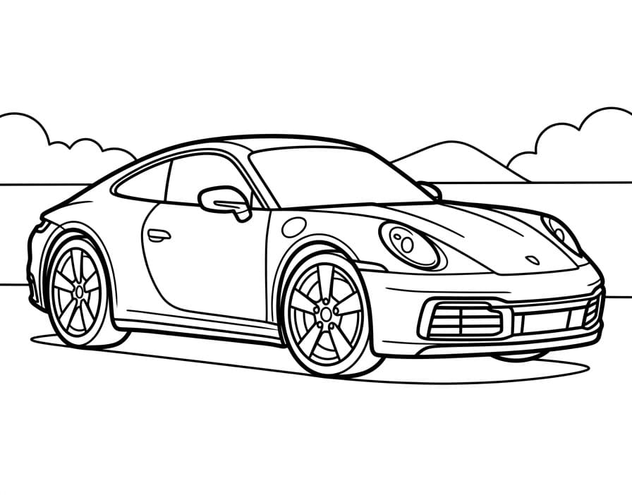 Porsche Ingyenes Nyomtatható