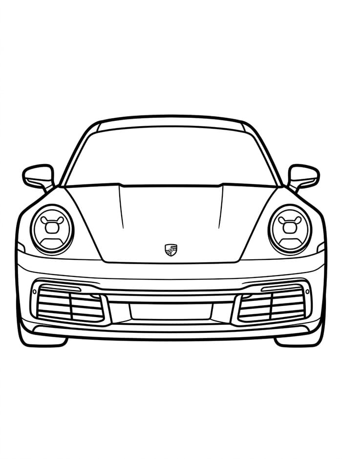 Porsche Nyomtatható