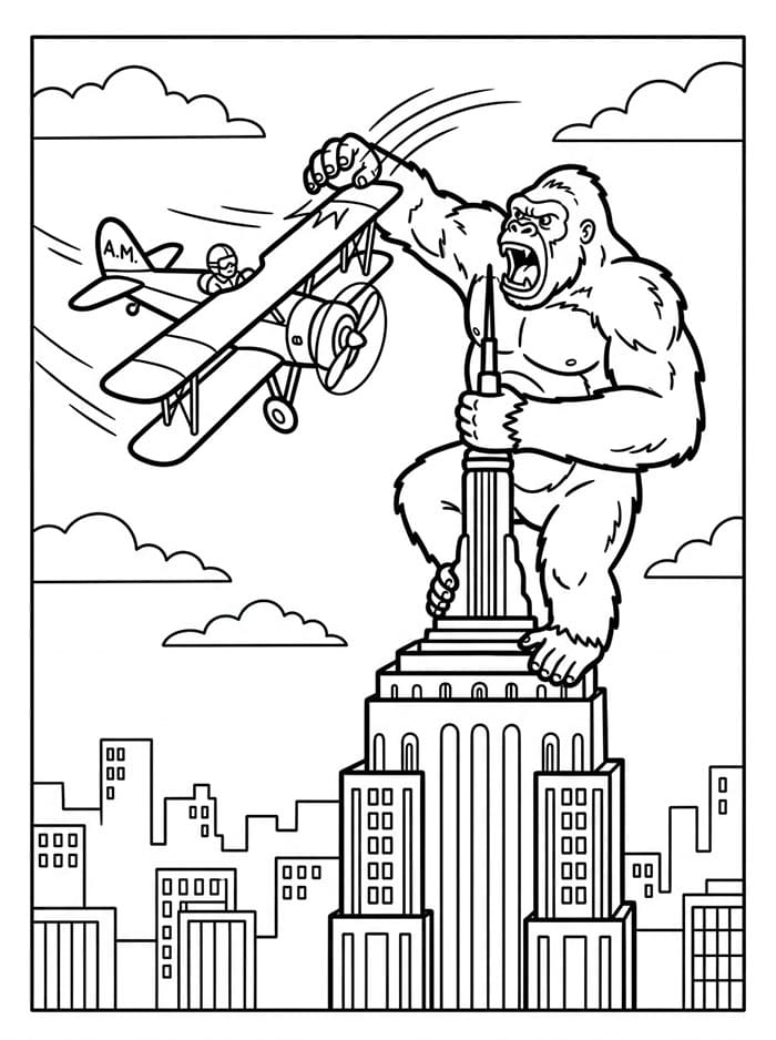 Rajzfilm King Kong