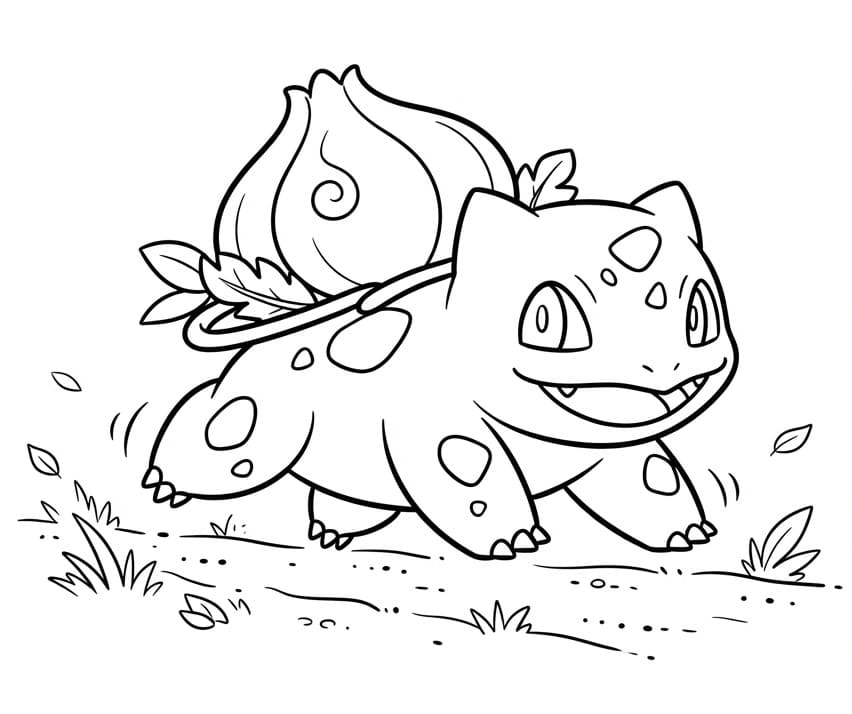 Animált Bulbasaur