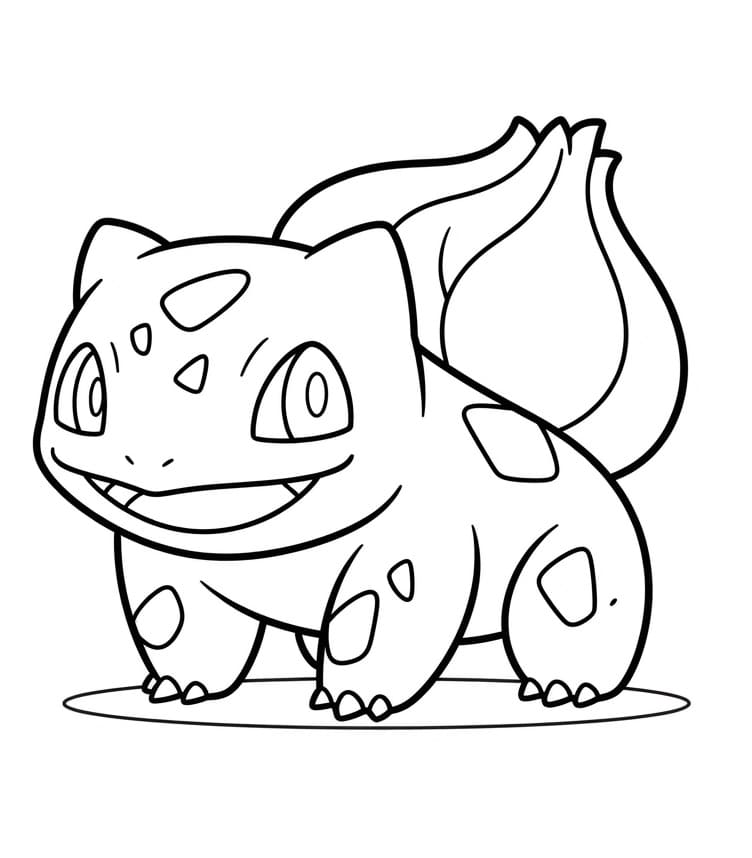 Bulbasaur színező