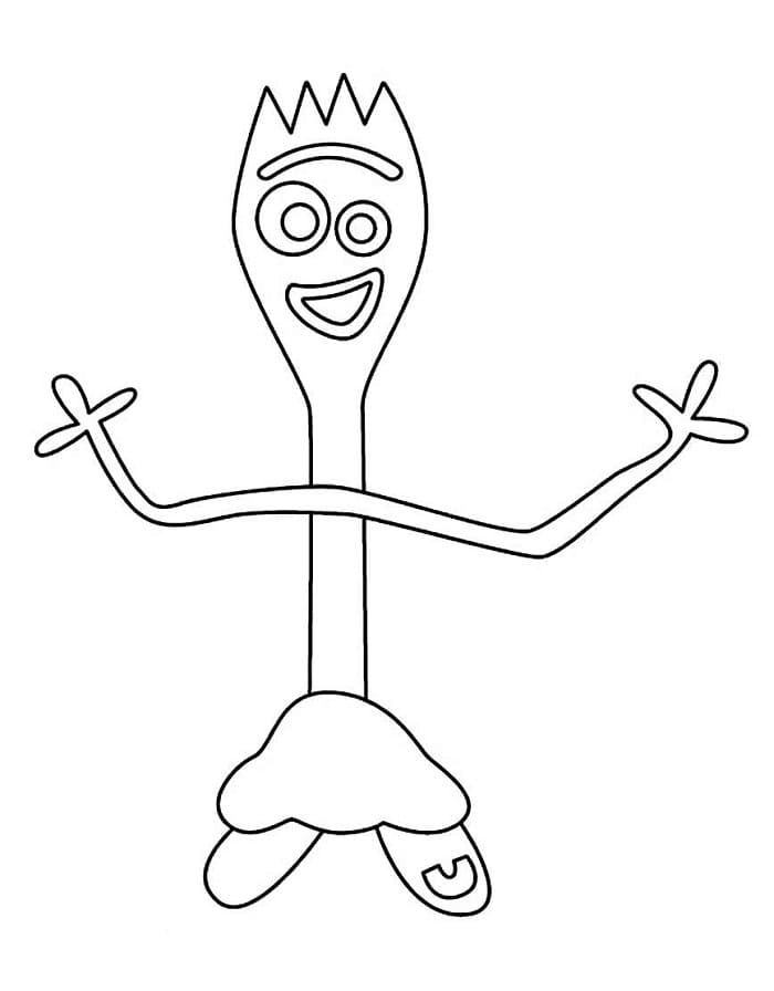 Forky a Toy Story 5-ből