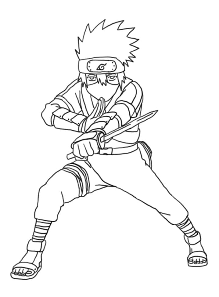 Ingyenes Nyomtatható Kakashi