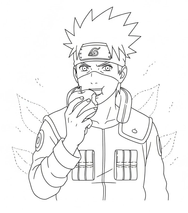 Kakashi Nyomtatható Kép