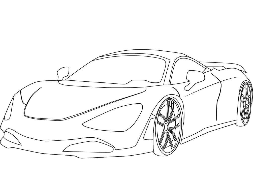 McLaren Nyomtatható Gyerekeknek