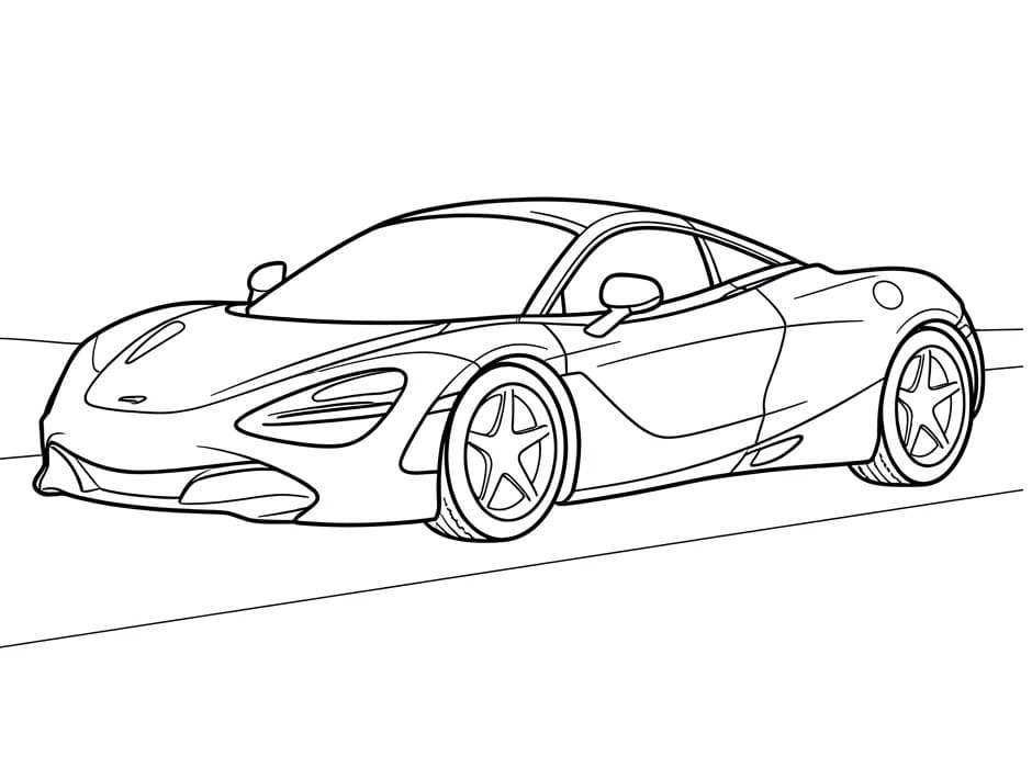 McLaren színező