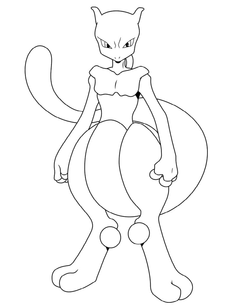 Mewtwo Nyomtatáshoz