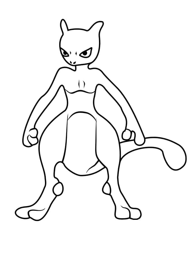 Mewtwo Nyomtatható