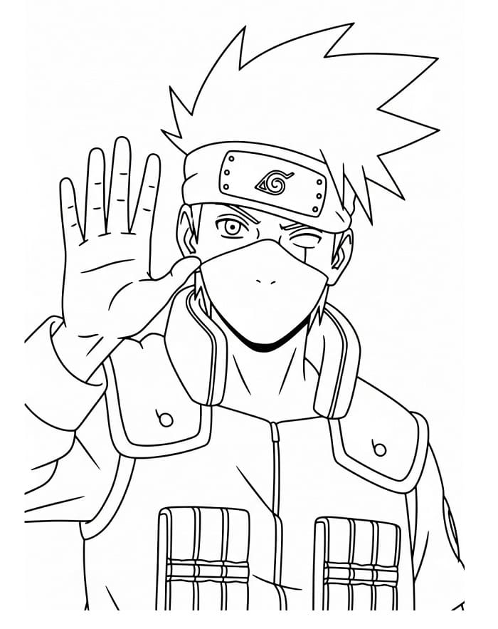 Nyomtatható Ingyenes Kakashi