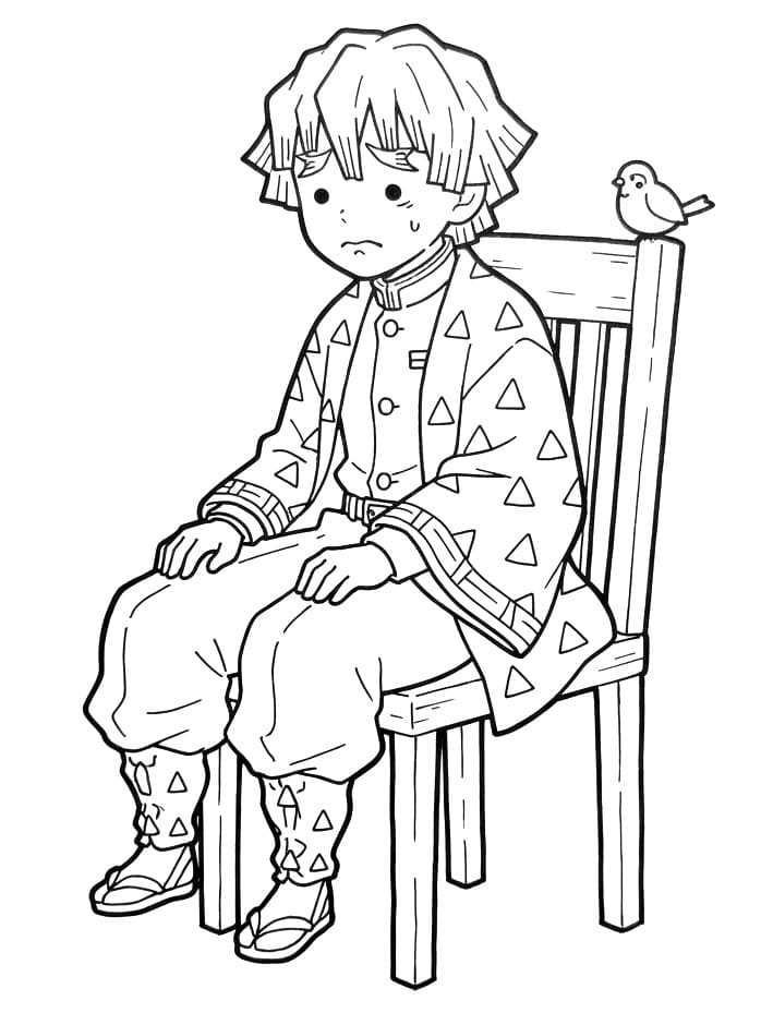 Zenitsu a Demon Spayerben