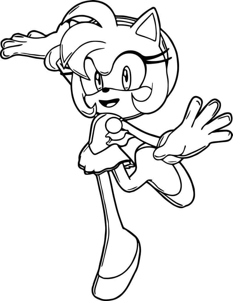 Amy Rose Ingyenes Nyomtatható