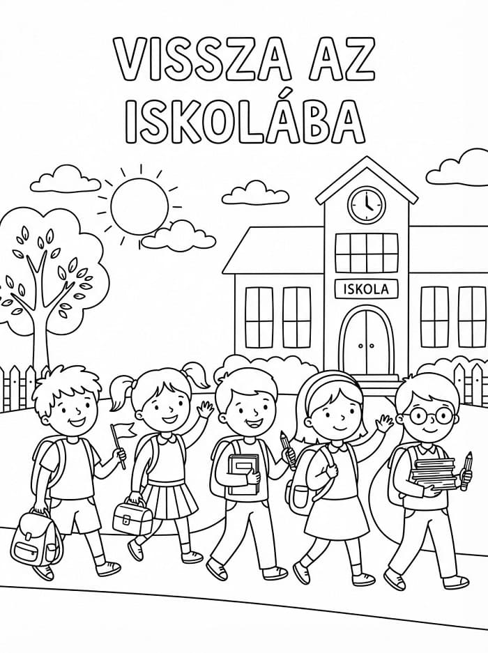 Gyermekek Vissza az iskolába