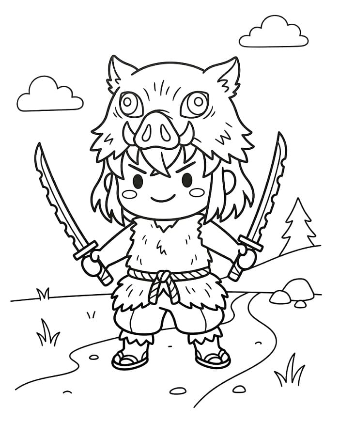 Inosuke Hashibira Nyomtatás
