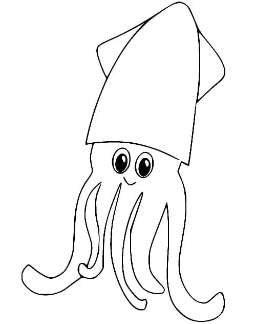 Nyomtatható Tintahal Kép