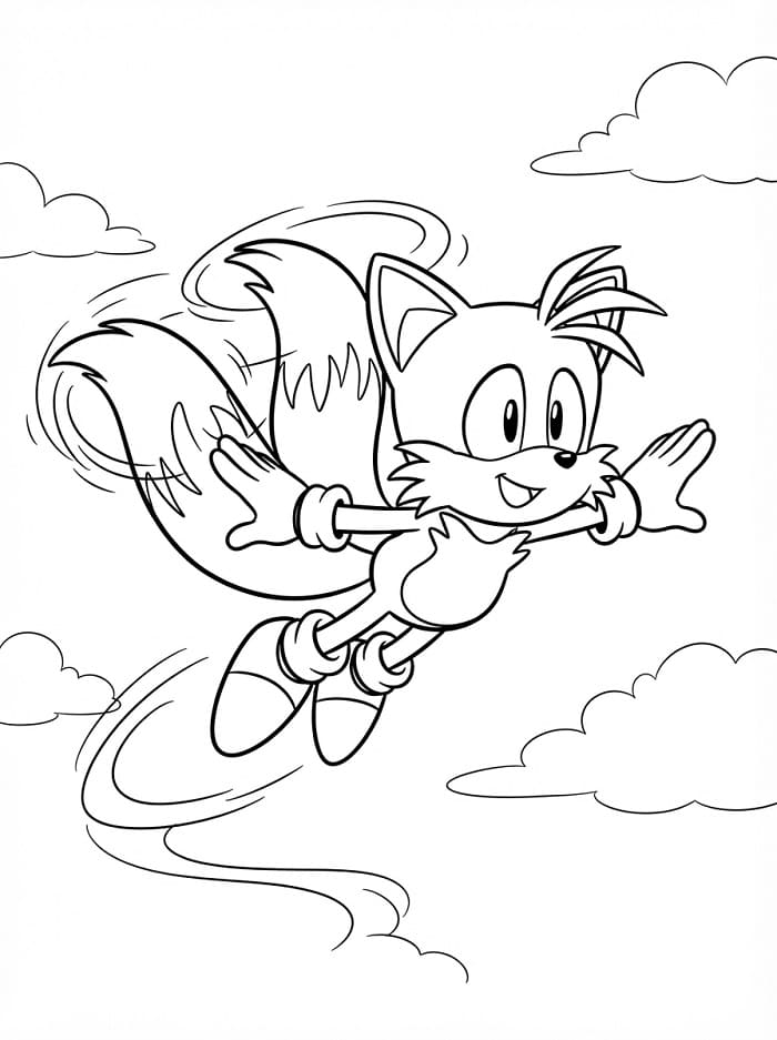Tails az égen