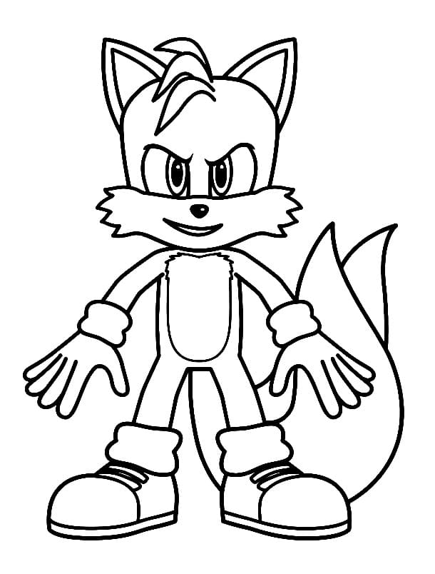 Tails Nyomtatható Gyerekeknek