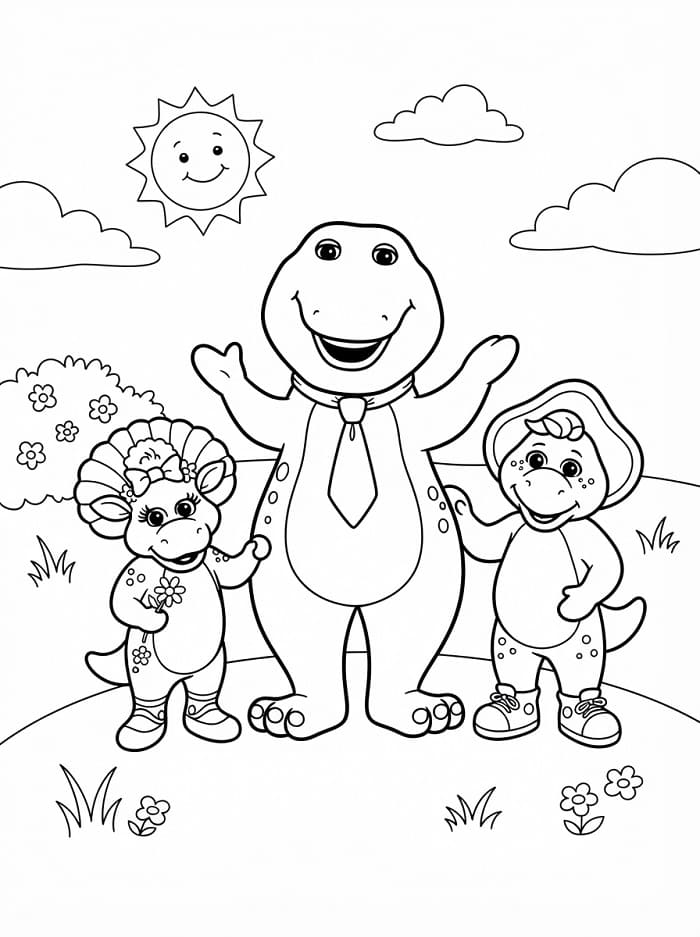 Vicces Barney és barátai