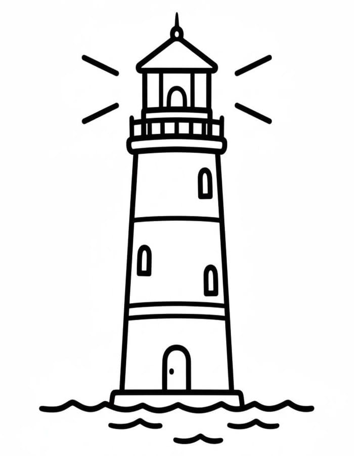 Világítótorony Jelenet